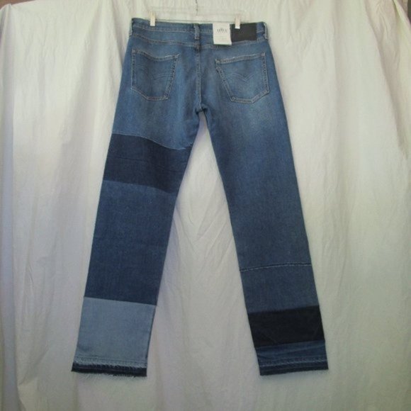LEVI'S 30 X34 NWT Made & Crafted Patchwork Selvedge Jeans NWT W31 - Picture 10 of 13